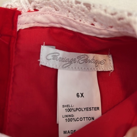 Girls Res Velvet Dress with lace collar - Picture 2 of 4